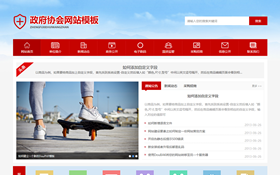 響應式政府協(xié)會網(wǎng)站模板